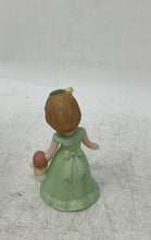 Load image into Gallery viewer, Enesco Growing Up Birthday Girls Brunette Age 3 Porcelain Doll Figurine Small
