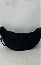 Load image into Gallery viewer, Lancome Paris Womens Black Zipper Shoulder Strap Mini Travel Makeup Bag
