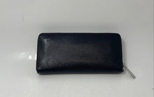 Load image into Gallery viewer, Michael Kors Womens Black Leather Jet Set Travel Continental Zip-Around Wallet
