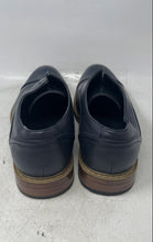 Load image into Gallery viewer, Perry Ellis Mens Dark Blue Low Top Oxford Dress Shoes Size 10.5 No Laces
