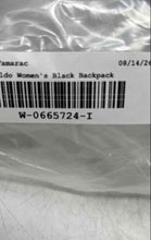 Load image into Gallery viewer, Aldo Womens Black Inner Pockets Adjustable Strap Shoulder Backpack With Tag
