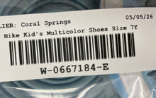 Load image into Gallery viewer, Nike Kids Court Borough Mid 2 HF4791-407 Multicolor Sneaker Shoes Size 7Y
