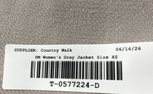 Load image into Gallery viewer, H&amp;M Womens Gray Long Sleeve Pockets Notch Lapel Two-Button Blazer Jacket Size XS
