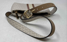Load image into Gallery viewer, Michael Kors Womens White Brown Monogram Print Adjustable Waist Strap Fanny Pack

