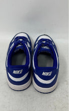 Load image into Gallery viewer, Nike Kids Dunk Low White Blue Low Top Lace-Up Sneakers Shoes Size 9C
