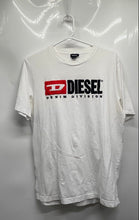 Load image into Gallery viewer, Diesel Mens White Short Sleeve Crew Neck T-Boxt-Div Pullover T-Shirt Size Medium
