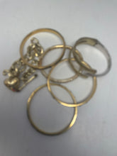 Load image into Gallery viewer, Kate Spade, Lucky Brand, Juicy Couture Women's Gold Tone/Black Bracelets (6Pcs)
