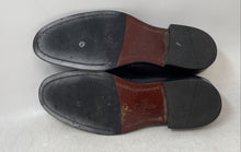 Load image into Gallery viewer, Cole Haan Mens C12207 Black Leather Moc Toe Slip-On Penny Loafer Shoes Size 7.5M
