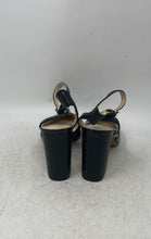 Load image into Gallery viewer, Vince Camuto Womens Ambrei Black Pointed Toe Block Ankle Strap Heels Size 7.5 M
