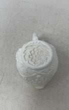 Load image into Gallery viewer, White Embossed Grapes Tableware Tea Coffee Glass Milk Pitcher Creamer
