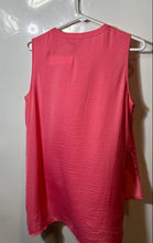 Load image into Gallery viewer, Chico's Womens Pink Sleeveless Split Neck Comfort Pullover Blouse Top Size 1
