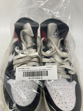 Load image into Gallery viewer, Nike Womens Jordan 1 Mid BQ6472-016 White Black Red Sneaker Shoes Sz 8 No Insole

