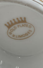 Load image into Gallery viewer, Vintage R. Limoges White Gold Plated Ceramic Tableware Scroll Handle Teapot
