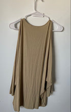 Load image into Gallery viewer, Lauren Ralph Lauren Womens Beige Cold Shoulder Sleeve Blouse Top Size L
