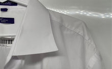 Load image into Gallery viewer, Retro Paris Mens White Long Sleeve Cutaway Collar Dress Shirt Size 18 1/2
