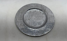 Load image into Gallery viewer, Vintage Silver-Tone Pewter Round Shape Large Candy Nuts Fruit Plate
