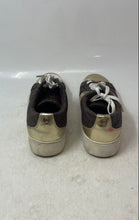 Load image into Gallery viewer, Michael Kors Womens Brown Gold Signature Print Sneaker Shoes Size 7M

