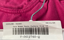 Load image into Gallery viewer, Zara Womens Fuchsia Denim Medium Wash Stretch Pockets Straight Leg Jeans Size 10
