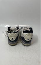 Load image into Gallery viewer, Nike Kids Air Jordan 3 Retro White Leather Gray Lace-Up Sneaker Shoes Size 9C
