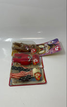 Load image into Gallery viewer, Lot Of 3 Pcs McDonald's Collection Tennie Beanie Babies Teddy Bears From Ty
