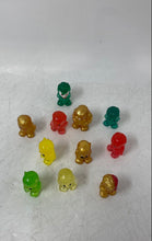 Load image into Gallery viewer, Lot Of 11 Pieces Mixed Variety Multicolor Mini Figures Pencil Toppers
