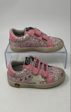 Load image into Gallery viewer, CCDB Star Unisex Kids Pink Glitter Low Top Hook And Loop Sneaker Shoes Size 27
