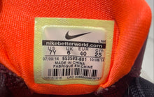 Load image into Gallery viewer, Nike Boys Kobe 9 EM 653593-601 Purple Orange And Black Sneaker Shoes Size 7Y
