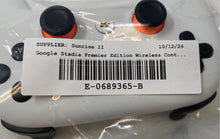 Load image into Gallery viewer, Google Stadia Premier Edition Model H2B Wireless Gaming Controller Untested
