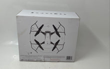 Load image into Gallery viewer, Unonu 300w Silver Black Drone Quadcopter With Remote Controller Not Tested
