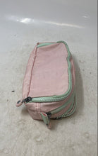Load image into Gallery viewer, Kipling Womens Gitroy Pink Mint Green Multi-Compartment Zipper Pencil Case
