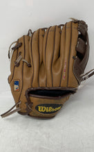 Load image into Gallery viewer, Wilson Unisex A200 Brown Leather Left-Handed T-Ball Baseball Glove
