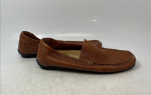 Load image into Gallery viewer, 14th &amp; Union Mens Brown Leather Round Toe Slip-On Loafer Shoes Size 8.5
