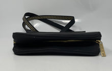 Load image into Gallery viewer, Versace Parfums Womens Black Inner Pocket Magnetic Medium Crossbody Bag
