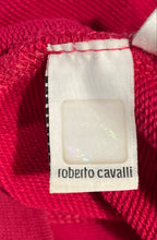 Load image into Gallery viewer, Authentic Roberto Cavalli Sport Womens Fuchsia Pullover Sweatshirt Size M
