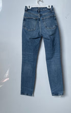 Load image into Gallery viewer, Zara Womens Blue Medium Wash Pockets Denim Stretch Skinny Leg Jeans Size 0
