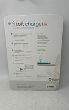 Load image into Gallery viewer, Fitbit Unisex Charge HR Black Plastic Wireless Large Activity Tracker Not Tested
