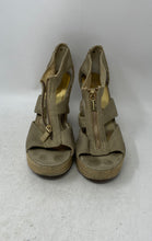 Load image into Gallery viewer, Michael Kors Womens Beige Open Toe Espadrilles Sandals Size 8.5M
