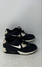 Load image into Gallery viewer, Nike Womens Air Max 90 LTR Black White Lace-Up Low Top Sneaker Shoes Size 8.5
