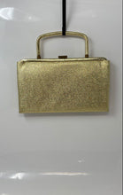 Load image into Gallery viewer, Stylemark Womens Gold Fold Inner Pockets Style Top Handle Clutch Purse
