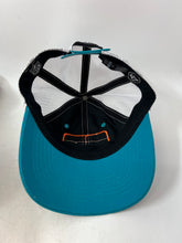 Load image into Gallery viewer, '47 Unisex Kids Blue White Print Miami Dolphins Football Adjustable Snapback Cap
