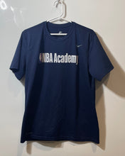 Load image into Gallery viewer, Nike Mens Blue Short Sleeve Crew Neck Pullover NBA Academy T-Shirt Size L
