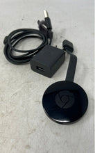 Load image into Gallery viewer, Google Chromecast 2nd Generation TV Media Streaming Device In Box Not Tested
