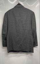 Load image into Gallery viewer, Gianni Manzoni Mens Gray Long Sleeve Collared Three-Button Blazer Size 38
