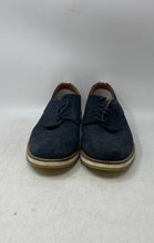 Load image into Gallery viewer, Aldo Mens Blue White Suede Cap Toe Lace-Up Oxford Shoes Size 10.5
