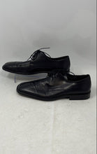 Load image into Gallery viewer, Hugo Boss Mens Black Leather Lace-Up Square Toe Derby Dress Shoes Size 7.5
