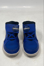 Load image into Gallery viewer, Nike Kids Team Hustle D 9 AQ4226-400 Blue Hook &amp; Loop Sneaker Shoes Size 9C
