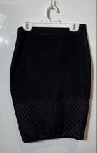 Load image into Gallery viewer, Marciano Womens Black Back-Zip Straight &amp; Pencil Skirt Size Small
