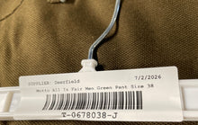 Load image into Gallery viewer, Fairplay Los Angeles Mens Green Motto All Is Fair Cargo Pants Size 38
