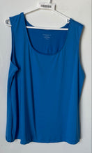 Load image into Gallery viewer, Charter Club Womens Blue Sleeveless Scoop-Neck Tank Top Size 1X With Tag
