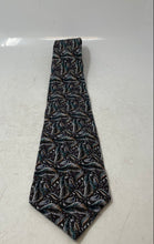 Load image into Gallery viewer, Guy Laroche Mens Multicolor Leaf Print Silk Pointed Tie One Size
